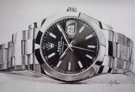 how to draw a rolex watch|Rolex drawing ideas pinterest.